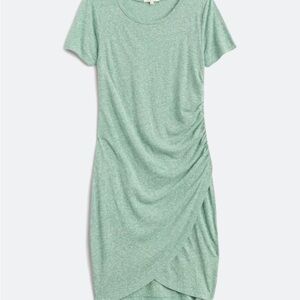 Sage green short-sleeve dress from Stitch Fix